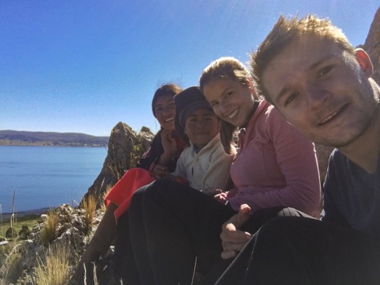 unbekannt - Titicaca-See - und dann den Ausblick genießen