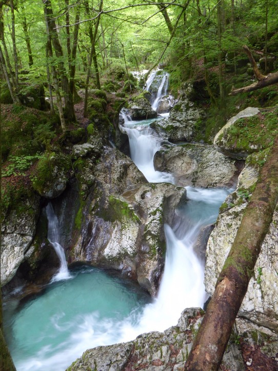 Slowenien - Bovec - Wasserfälle :)