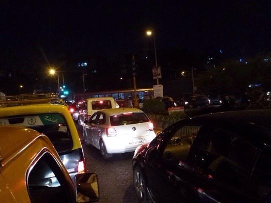  - Indien, Mumbai,  - Verkehrs Chaos