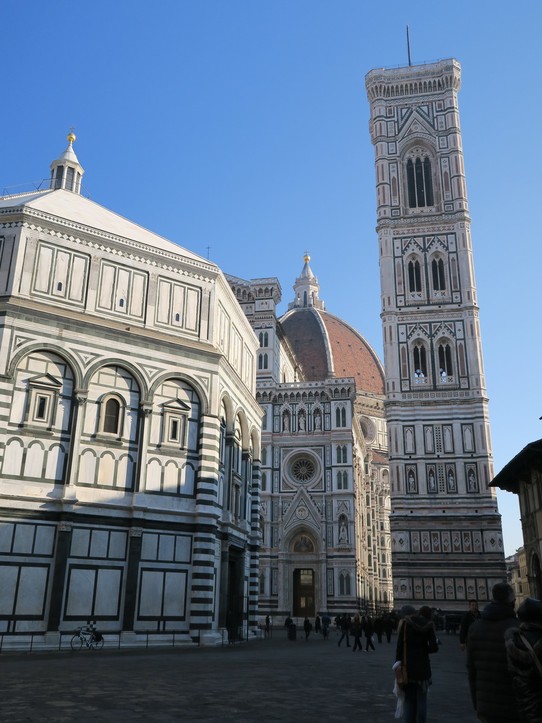 Italy - Florence - Cathédrale santa maria del fiore avec son baptistere