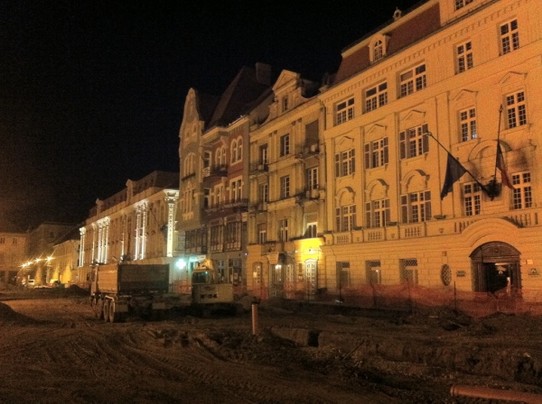 Rumänien - Temeschwar - Viele Baustellen in Timisoara, gefühlt jede zweite Straße im Bau.