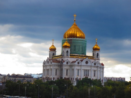 Russland - Moskau - Cathedral of Christ the Saviour, Moscow