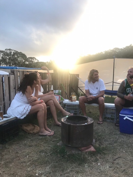 Australien - Byron Bay - Sunset -Camp
