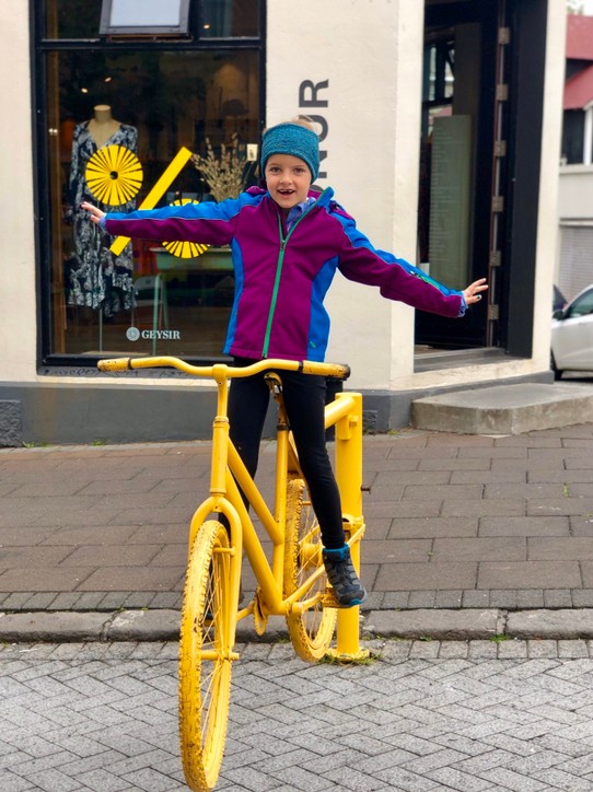Island - Reykjavík - Ah. Klar. Eine Runde Fahrrad fahren muss natürlich drin liegen...
