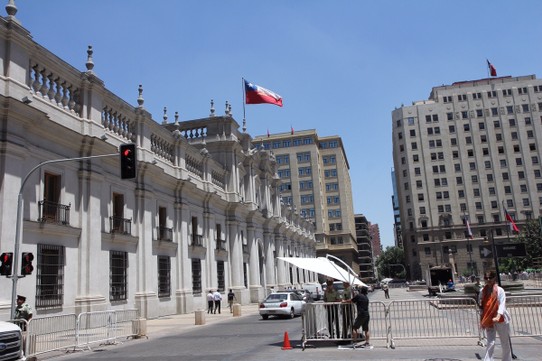 Chile - Valparaíso - Der Präsidentenpalast in Santiago