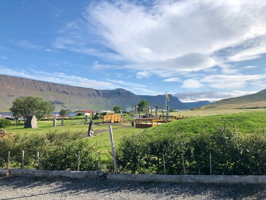 Island - Súðavík - Ist wie ein kleiner Park angelegt... Sehr schön...