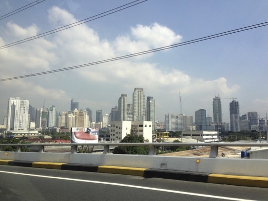 Philippinen - Manila - Skyline from Manila