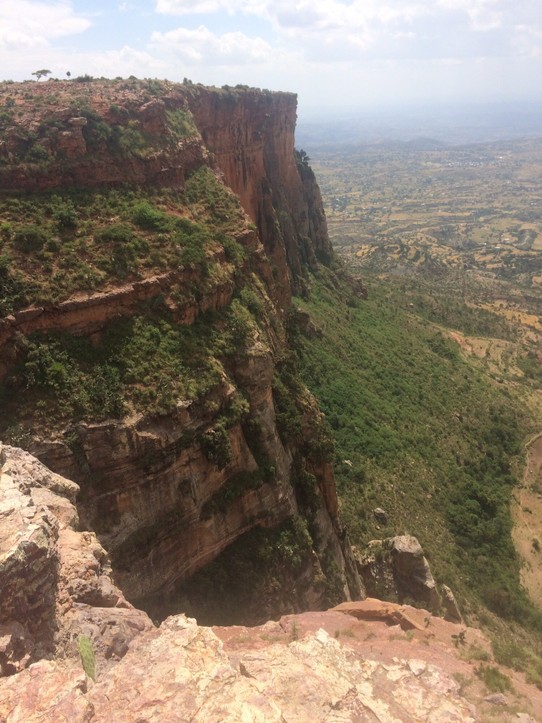 Äthiopien -  - Blick von der Lodge 