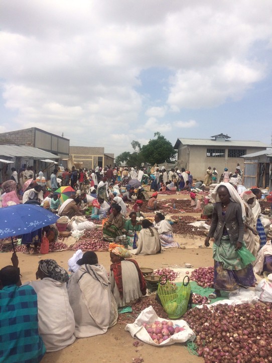 Äthiopien -  - Markttag in Hawzen und Pausentag für uns 