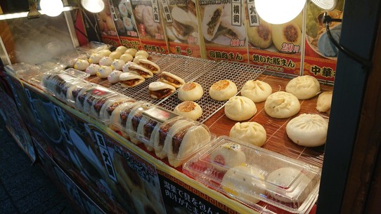 Japan - Kōbe - Leckere Snacks in China-Town.
