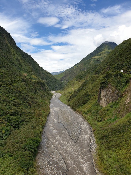 Ecuador - Banos - View from the Tarabita 