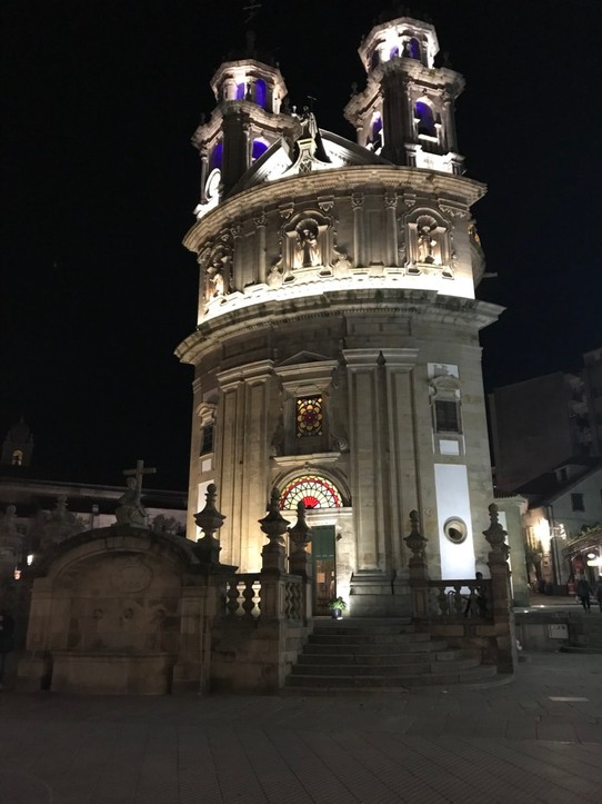 Spanien - Pontevedra - Kathedrale der Pilger in Pontevedra 