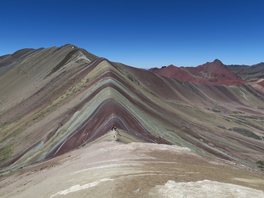Peru - Nevado Auzangate - The rainbow mountain ou la montagne aux 7 couleurs ! point de vue à 5100 m