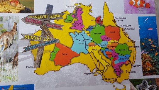 Australia - Cairns - Es ging einmal quer durch Europa.
