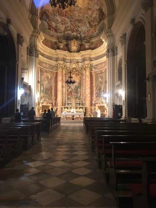 Croatia - Dubrovnik - Inside of Church 