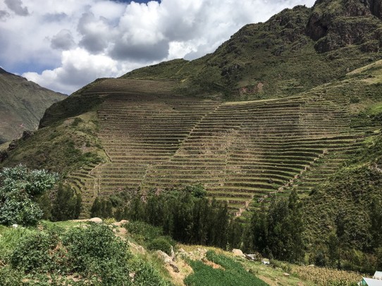 Peru - Ollantaytambo - erste Inka-Spuren