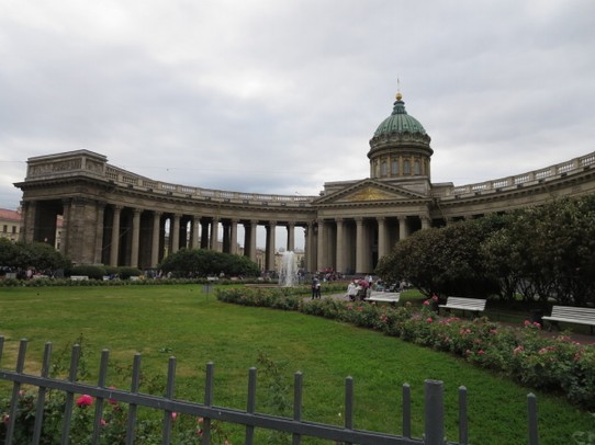 Russland - Sankt Petersburg,  - St. Isaak's Cathedral 1801, wurde dem Petersdom nachgebaut.