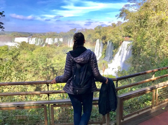 Argentina - Iguazú - A die Ussicht chönnt mer sich gwöhne