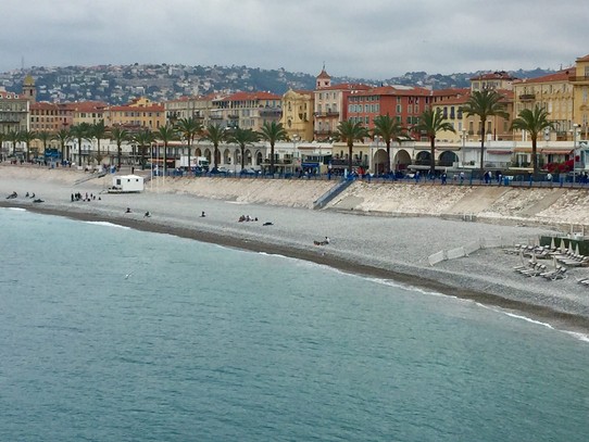 Frankreich - Nizza - Strand von Nizza
