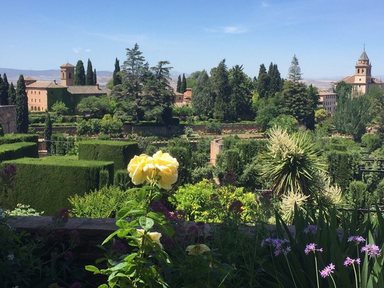 Spanien - Granada - Garten der Alhambra
