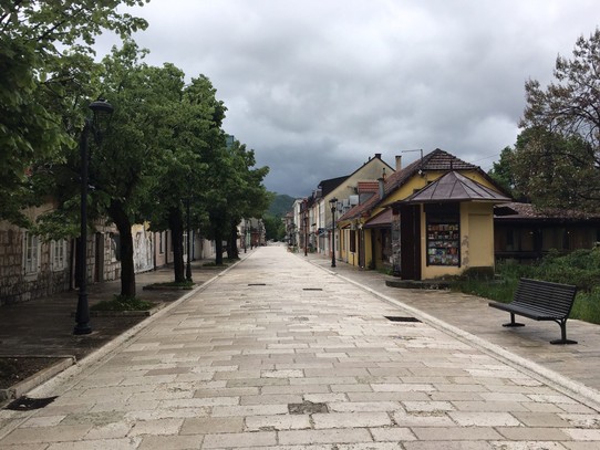 Montenegro - Virpazar - Die verlassene Innenstadt von Cetinje