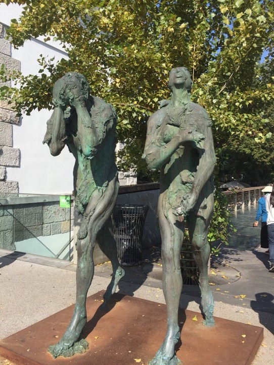 Slowenien - Laibach - Skulpturen 