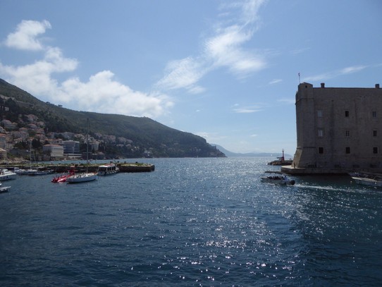 Kroatien - Župa Dubrovačka - Der Hafen von Dubrovnik