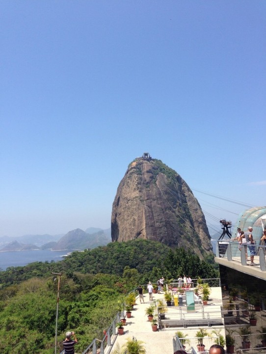 Brazil - Rio de Janeiro - Zuckerhut von der ersten Station
