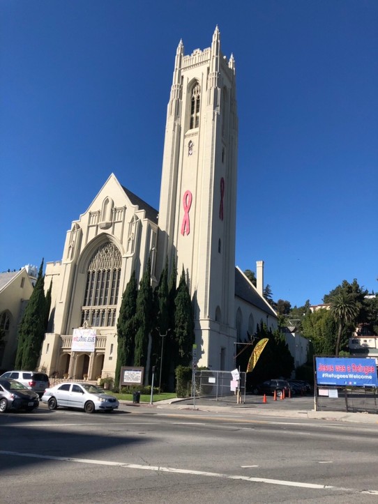 Vereinigte Staaten - Beverly Hills - Die Kirche von Sister Act