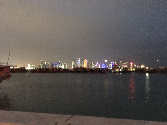  -  - Doha, Qatar/Katar Skyline bei Nacht 