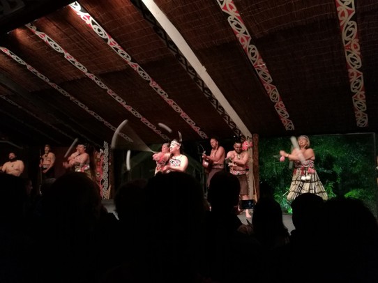 Neuseeland - Rotorua - Abendprogramm im Tamaki Maori Village