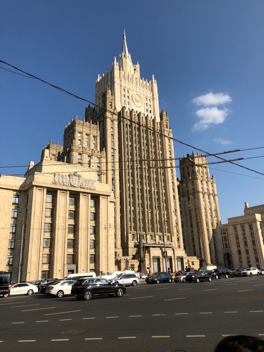 Russland - Moskau - Keine wirkliche Sehenswürdigkeit, aber ein geiles Gebäude.