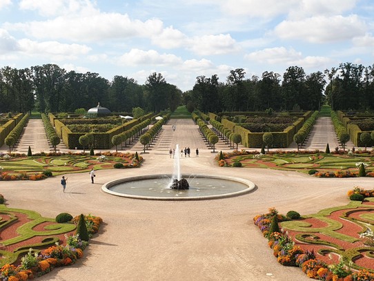 Latvia - Riga - Rundāle Palace gardens