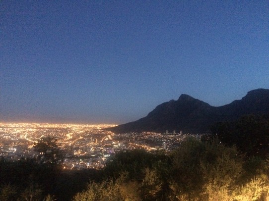 Südafrika - Kapstadt - Kapstadt vom Signal Hill aus 
