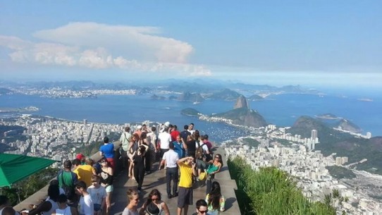 Brazil - Rio - View from Christ Redeemer Monument
