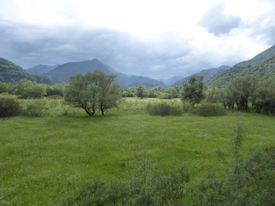 Montenegro - Virpazar - Der Blick in Richtung des Camps