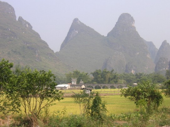 China - Guilin - Karstberge und Reisfelder