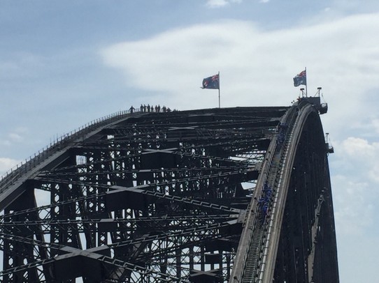 Australien - Cremorne Point - Brückenkletterer nichts für mich