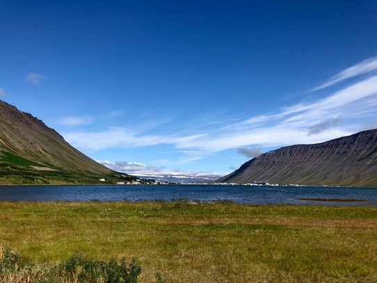 Island - Ísafjörður - Blick auf Ísafjörður.
