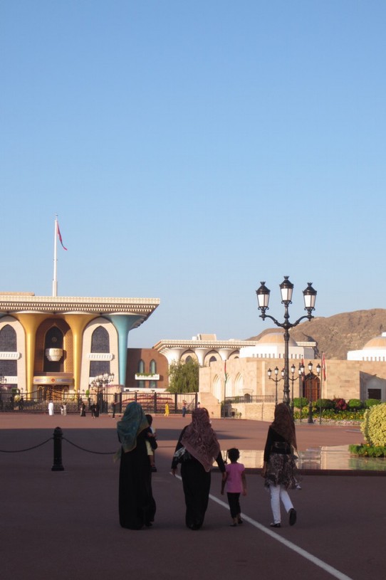 Oman - Muskat - Ein Palast des Sultans seit 18. Jhdt.