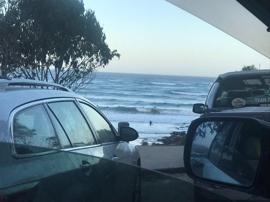 Australien - Adelaide - so viele Surfer im Meer - 8 pm