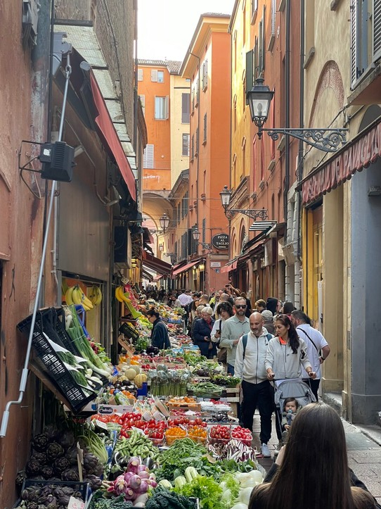 Bologna & Toskana Bologna Via de' Pignattari Italien
