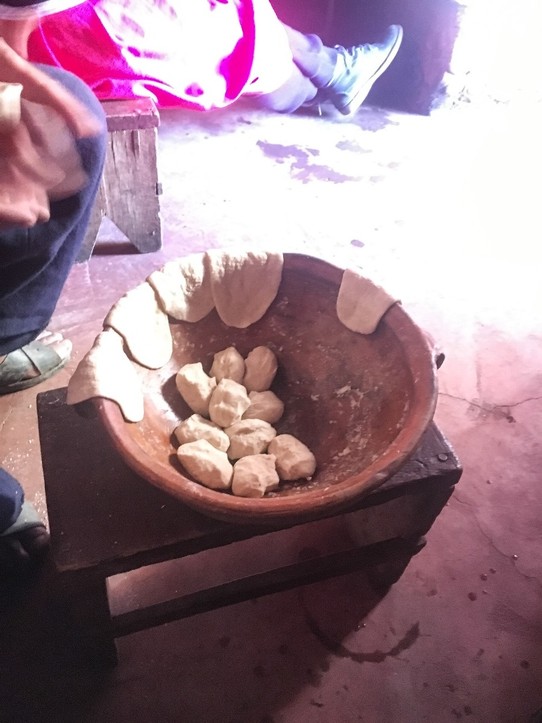 unbekannt - Titicaca-See - Frühstücksproduktion 