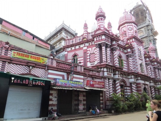 Sri Lanka - Colombo - Jami ul-Alfar- Moschee in Pettha