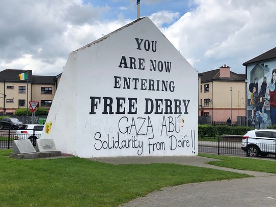 Vereinigtes Königreich - Londonderry - Free Derry Corner