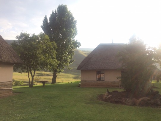 Südafrika -  - Unsere kleinen Häuser im Lotheni-Resort