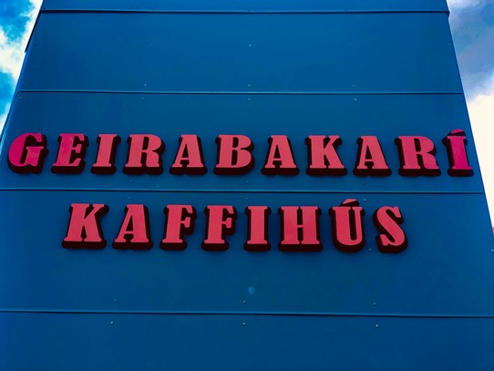 Island - Borgarnes - Das Geirabakari Kaffihus.