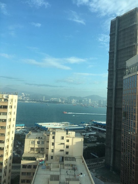 Hongkong - Hongkong - Good morning Hongkong...Blick aus dem Zimmer im 19. Stock