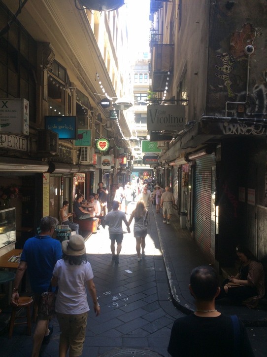 Australia - Melbourne - Melbourne has lots of small alleys like this one with lots of hidden gems. 