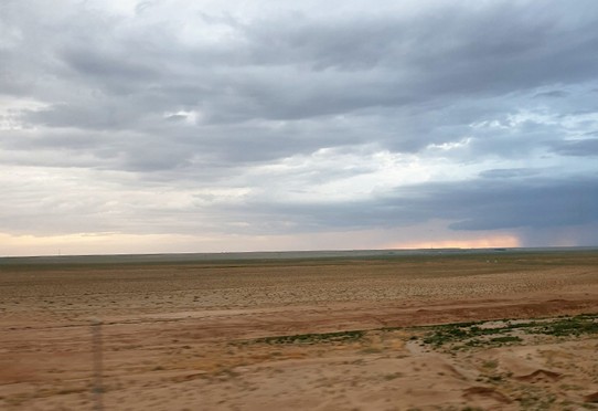 China - Xilin Gol - The oncoming storm in Inner Mongolia - near the border